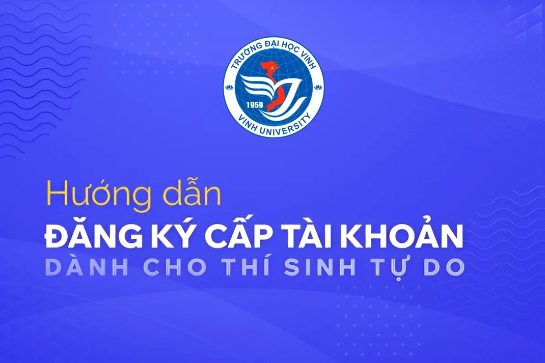 Thời gian đăng ký cấp tài khoản cho thí sinh tự do xét tuyển đại học chính quy năm 2025