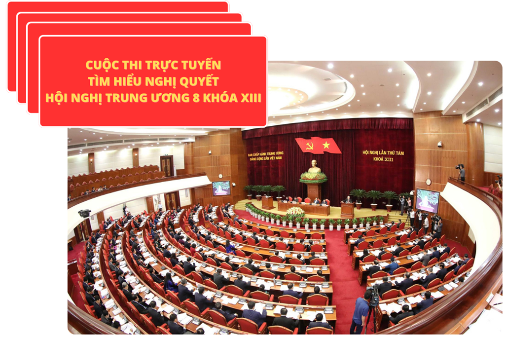 Kế hoạch tổ chức Cuộc thi trực tuyến tìm hiểu Nghị quyết Hội nghị Trung ương 8 khóa XIII