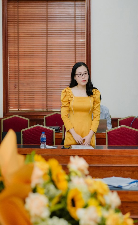 Nghiên cứu sinh Nguyễn Thị Lê Vinh đã bảo vệ thành công luận án tiến sĩ cấp Trường, chuyên ngành Chính trị học. Mã số chuyên ngành: 9310201..