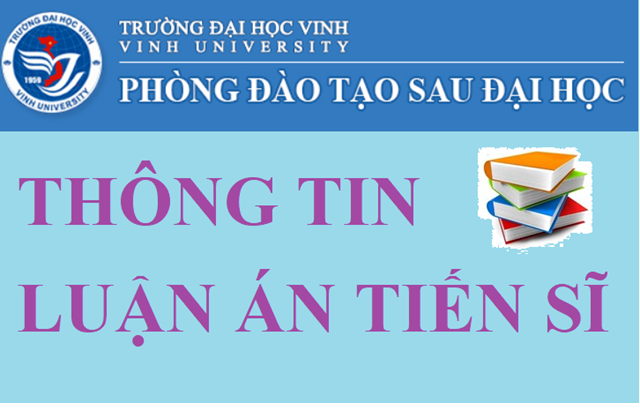 Luận án tiến sĩ của NCS Lê Thị Hoài Thương; chuyên ngành Quản lý giáo dục