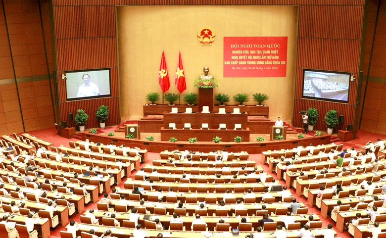 Hội nghị toàn quốc học tập, quán triệt Nghị quyết Hội nghị lần thứ năm Ban Chấp hành Trung ương Đảng khóa XIII