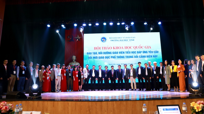 Hội thảo khoa học quốc gia "Đào tạo, bồi dưỡng giáo viên tiểu học đáp ứng yêu cầu đổi mới giáo dục phổ thông trong bối cảnh hiện nay"
