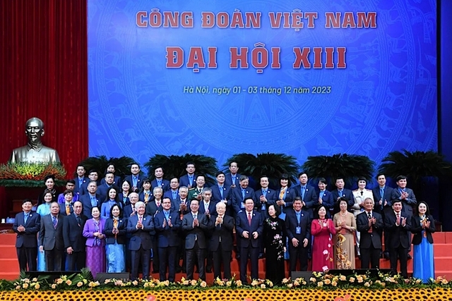 Khai mạc trọng thể Đại hội XIII Công đoàn Việt Nam